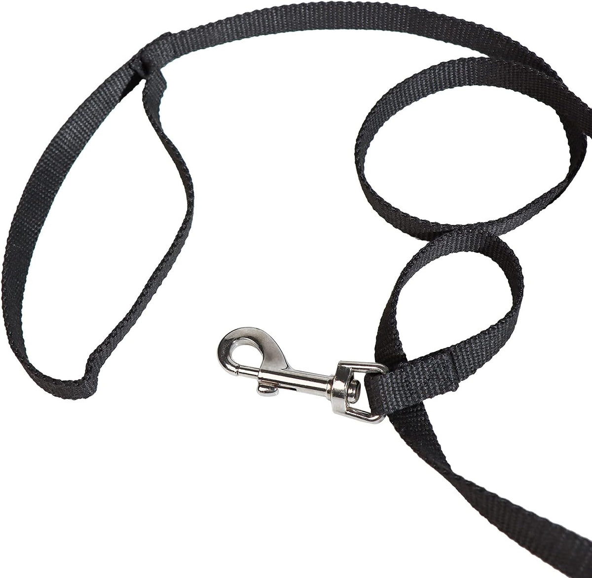 Long Dog Leash for Small Medium Large Dogs, Dog Training Leash for outside Yard Obedience Recall Training or Camping (50-Feet) Black