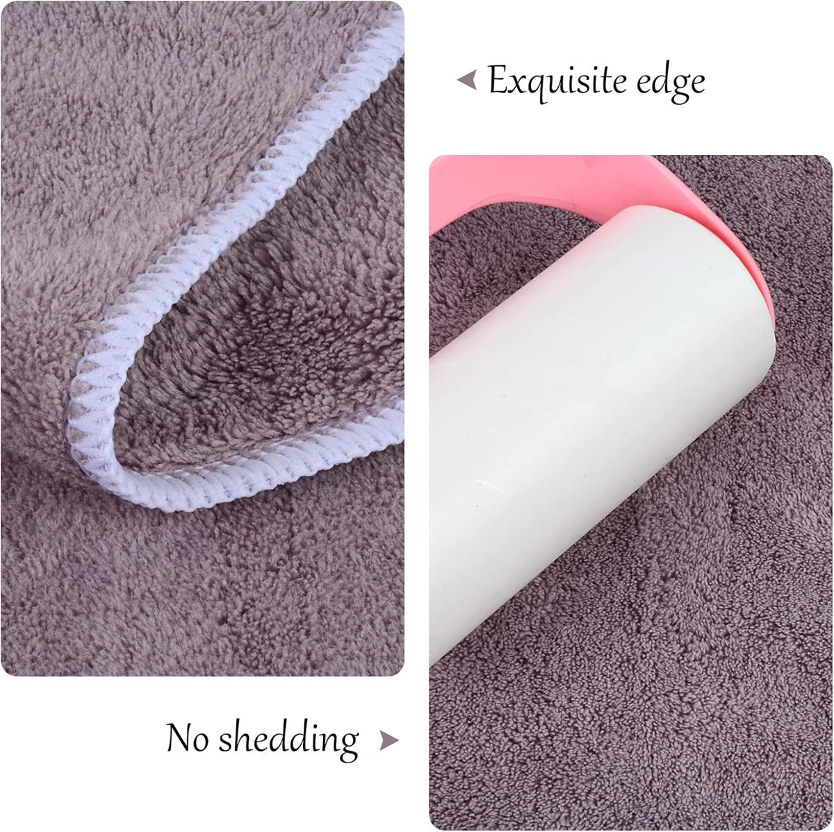 Dog Towels for Drying Dogs, Absorbent Microfiber Pet Bath Towel