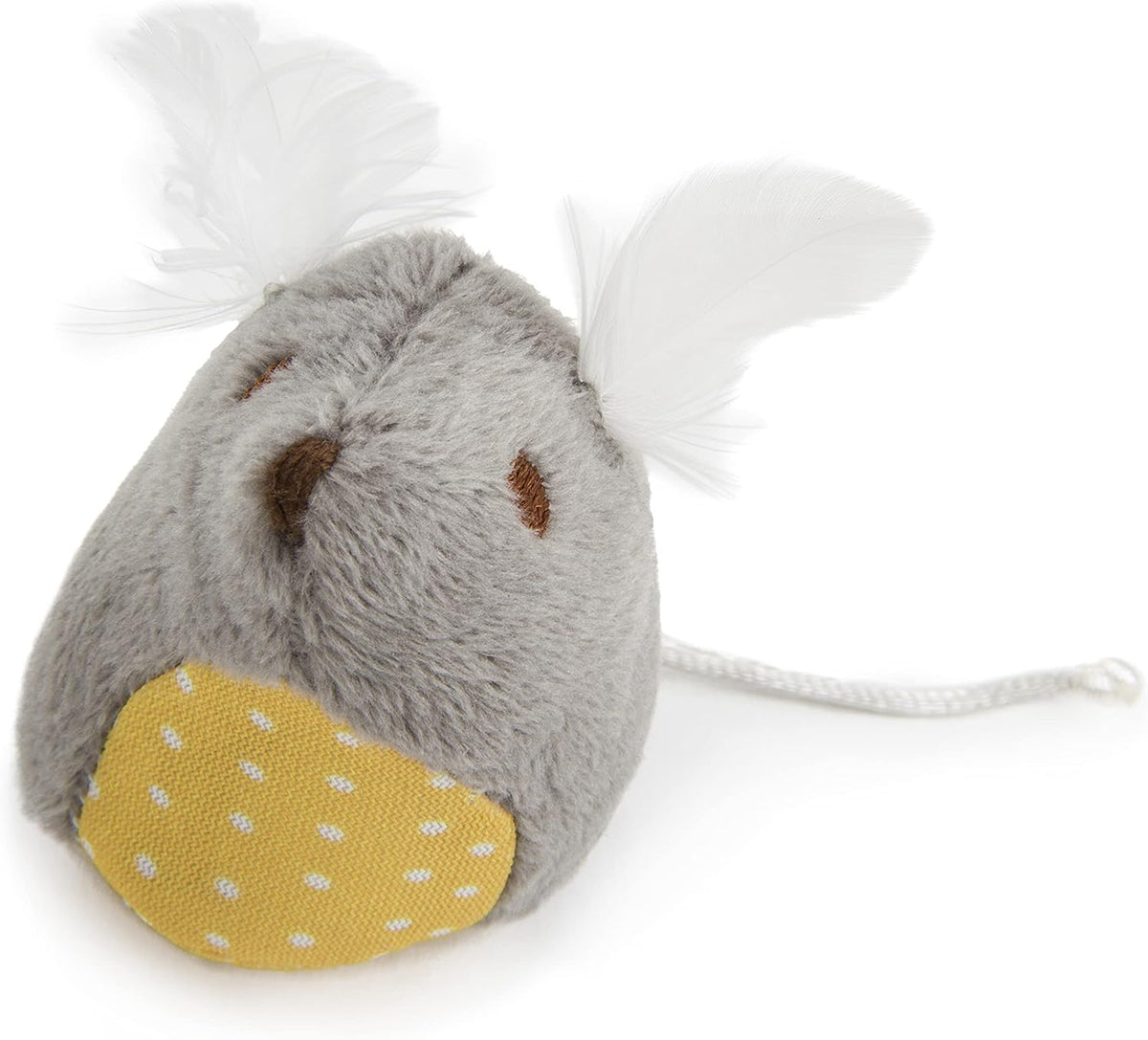 (2 Count) Mouse Mates Plush Catnip Cat Toys - Brown/Gray, 2 Count