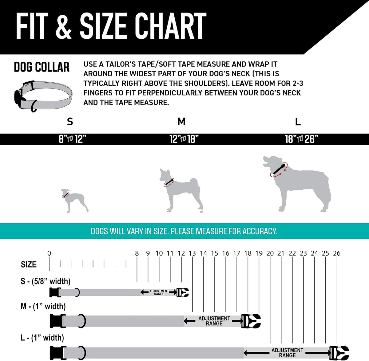 Wolfgang Heavy Duty, Adjustable Dog Collar with Quick Release Nylon Buckle for Walking & Training, Overland Print, Large