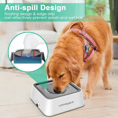 2.5L Dog Water Bowl 85Oz Large Capacity Dog Bowls