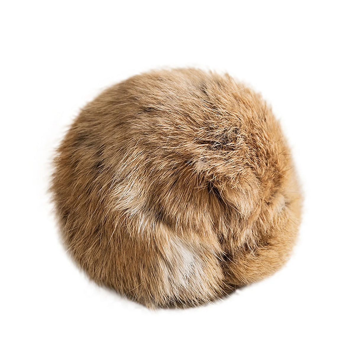 6/8Cm Silent Scratch Resistant Rabbit Fur Cat Balls Hunting Instinct Interactive Toy 1-3Pcs Indoor Kitten Play