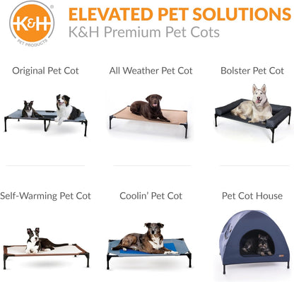Original Pet Cot Replacement Cover (Cot Sold Separately) - Gray/Black Mesh, Medium 25 X 32 Inches